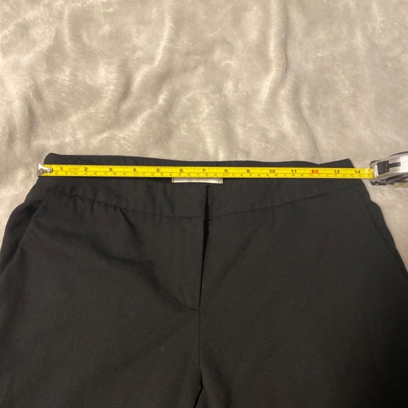 Authentic Pierre Balmain classic trousers size 8, black wool - Picture 7 of 9